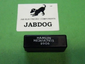 Hamlin HE261A7415 Spule 5V 850R SPST Kontakt 10W 200V max 500mA SCHNÄPPCHEN 6g CB03 - Bild 1 von 5