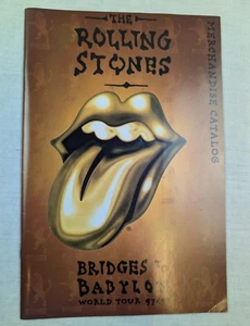 Lot of 3 The Rolling Stones Bridges to Babylon World Tour 1997 Merch Catalog - Imagen 1 de 5