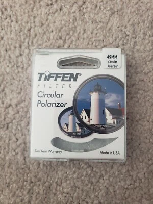 Tiffen 49CP 49mm Circular Polarizer USA - Image 1 of 2