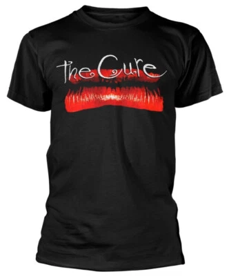 The Cure 'Kiss Me' (Noir) T-Shirt - OFFICIEL! - Photo 1/2