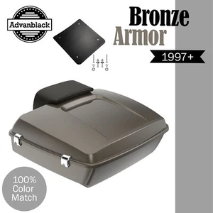 Paquete Advanblack BRONZE ARMOR Rushmore Chopped Tour para 97+ Harley/Softail - Imagen 1 de 13