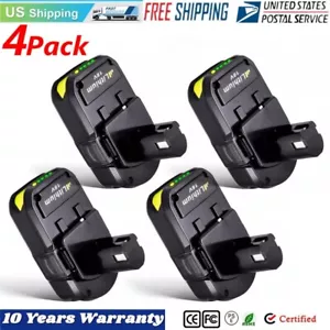 4Pack 18v 3.6Ah Battery Li-Ion for Ryobi 18V Tools P102 P103 P104 P105 P107 P108 - Picture 1 of 7