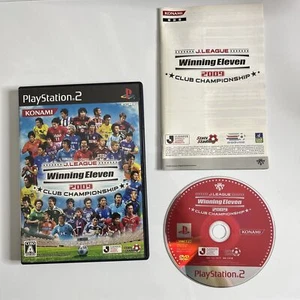 Winning Eleven 9 Club Championship PlayStation PS2 NTSC-J JAPAN Game Complete - Picture 1 of 5