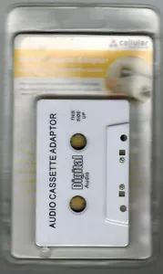 Cellular Innovations Blanco Cassette Cableado Playpack Adaptador Estéreo Mini Enchufe Coche - Imagen 1 de 2