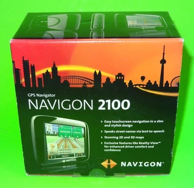 Navigon 2100 GPS Navigation System 3.5” Touch Screen 🔥🔥🔥 BRAND NEW 🔥🔥🔥 - Image 1 of 4