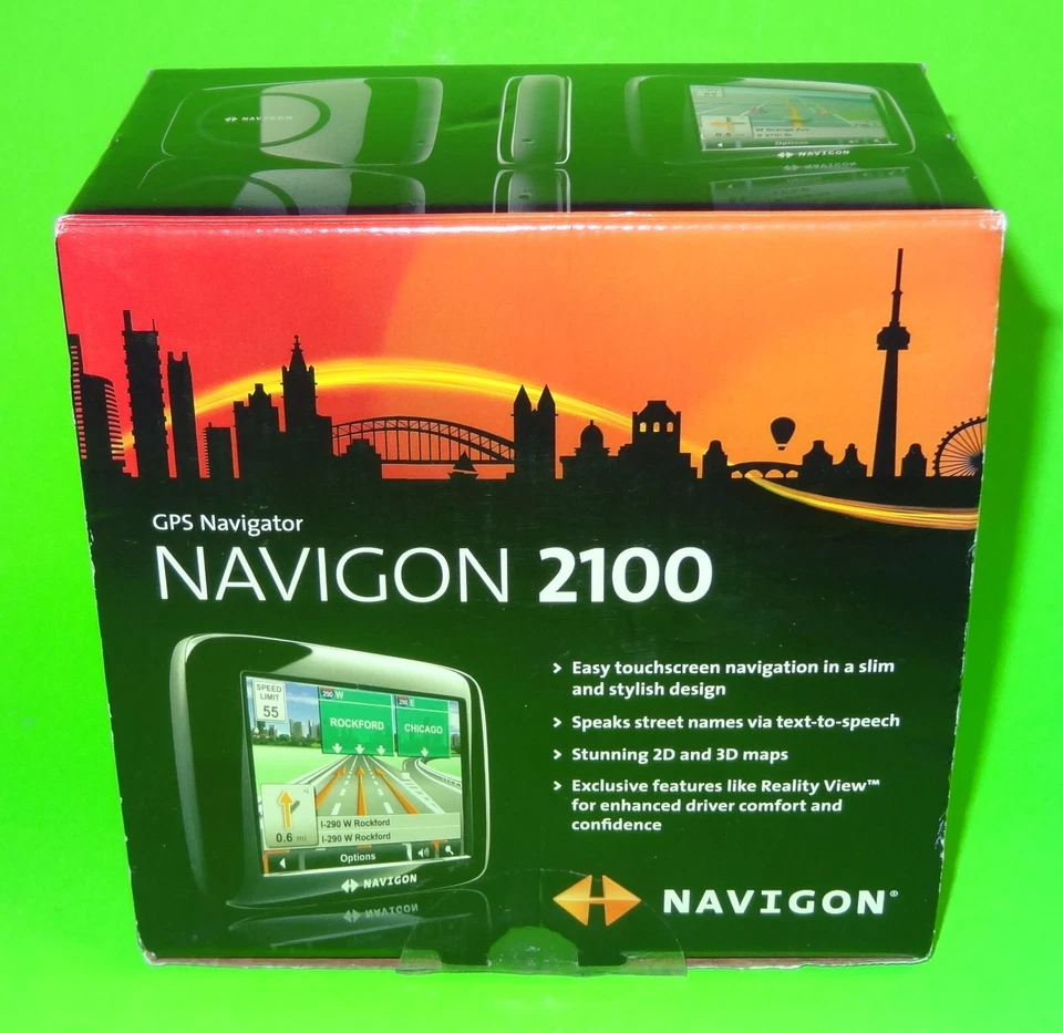 Navigon 2100 GPS Navigation System 3.5” Touch Screen 🔥🔥🔥 BRAND NEW 🔥🔥🔥 - Image 1 of 4