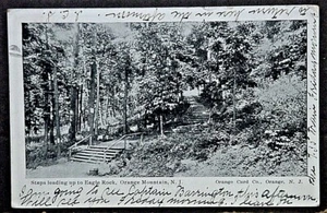 Orange NJ Steps up to Eagle Rock Orange Mountain by Orange Card Co. SHIPS FREE - Picture 1 of 2