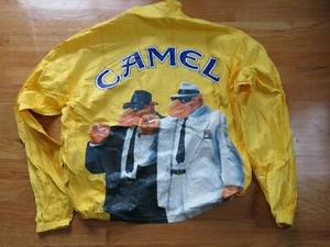 Vintage 1992 Cigarettes CAMEL "Smooth Character" Zippered (XL) Tyvek Jacket - Picture 1 of 8