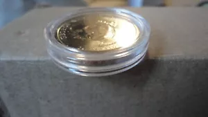 2007 George Washington Presidential dollar error lettering upside down gold coin - Picture 1 of 4