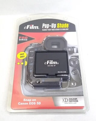 Delkin eFilm DC5D-P Delkin Pop-up LCD Shade for Canon EOS 5d Mk 1 (2005) - Image 1 of 2