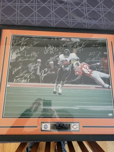 1985 Superbowl Champ ChicagoBears- 16 former Bears Signed.1 OF 1 McMichael - Picture 1 of 5