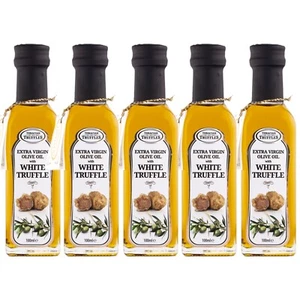 White truffle oil Extra Virgin Olive Oil Premium Gourmet Truffle oil 5 x 100ml - Picture 1 of 10