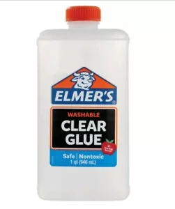 Elmers Washable Clear Glue 1qt - Picture 1 of 2