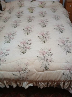 Sábanas florales Springmaid y almohada a juego farsa - muy buen estado Foto 1 de 4