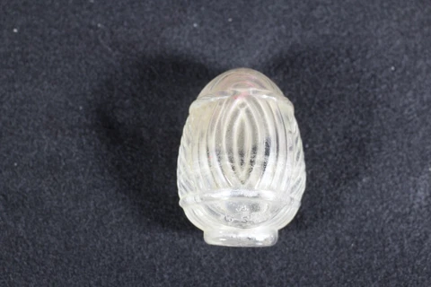 Vintage Glass Bird Cage Feeder Water Seed Cup Hendryx Style Cover
