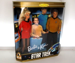 Barbie & Ken Star Trek Set de Regalo 15006 Sin usar, en caja Raro 30 Aniversario Edición Coleccionista - Imagen 1 de 11