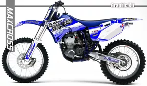 KIT COMPLETO DE GRÁFICOS YAMAHA WR250F WR400F WR426F YZ426F YZ250F MAXCROSS MS1 - Imagen 1 de 2