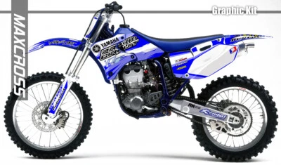 KIT COMPLETO DE GRÁFICOS YAMAHA WR250F WR400F WR426F YZ400F YZ426F YZ250F MAXCROSS MS1 - Imagem 1 de 2