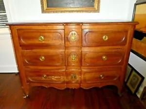 18TH C COUNTRY FRENCH LOUIS 16TH COMMODE / CHEST OF DRAWERS - Picture 1 of 11