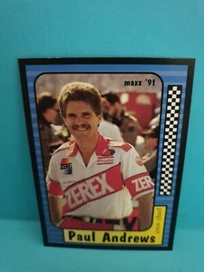 Paul Andrews🏆1991 Maxx Race Cards #135 Trading Card🏆FREE POST - Picture 1 of 2