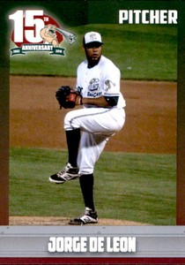 2016 Gary SouthShore RailCats #5 Jorge De Leon Dominican Republic Baseball Card