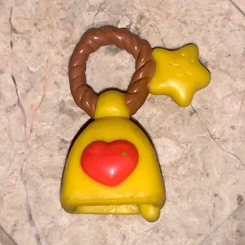Vintage Care Bears Kenner Accessory Peek-a-Boo Bell Peek a Boo Gentle Heart Lamb Cover