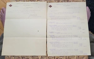 1902 Letterhead Little Rock Arkansas Choctaw Oklahoma Gulf Railroad Train 2 page - Picture 1 of 1