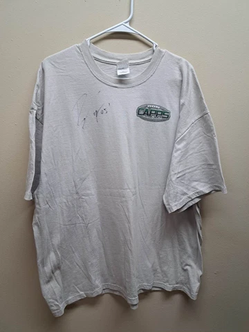 NHRA Ron Capps Autographed Men's T-Shirt XXL Cover