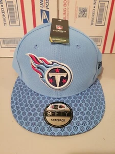 Tennessee Titans New Era 9FIFTY NFL On-Field Sideline Snapback Mütze Cap NEU - Bild 1 von 5