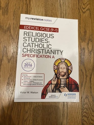 Edexcel RE for GCSE (9-1): Catholic Christianity (Specification A) Revision Book - Image 1 of 4