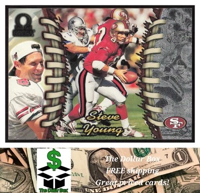 1998 Pacific Omega #218 Steve Young - San Francisco 49ers - Image 1 of 2