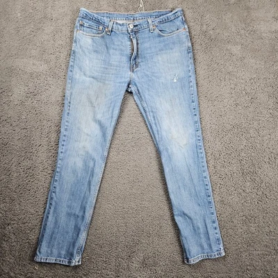 Levi's 511 Slim Fit Jeans Mens W38 L32 Light Wash Denim Blue - Image 1 of 4