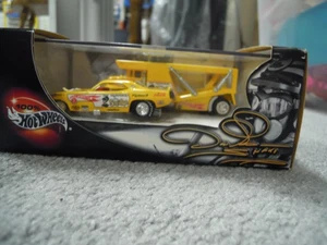 Don "The Snake" Prudhomme Hot Wheels 100% 2 Car Set Cuda Funny Car & Hauler - Picture 1 of 8