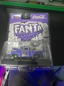 M2 Machines Coca-Cola Fanta Halloween Chase 1/750 1956 Ford F100 Truck 1:64 - Picture 1 of 1