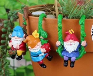 Miniatur Feengarten 3er Set Wichtel Topf Umarmungen - 3 kaufen und 5 $ sparen - Bild 1 von 1