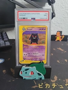PSA 9 MINT 2002 Pokemon Gengar Expedition Non-Holo Rare #48 English RARE Slab - Picture 1 of 2
