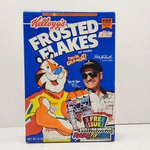 1997 Kellogg's Frosted Flakes Dale Earnhardt & Tony the Tiger (15 0z. Empty Box) - Picture 1 of 23