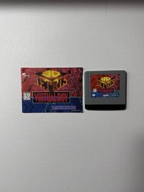 3-D Tetris Game Nintendo Virtual Boy Retro Video Games with Instruction Booklet
