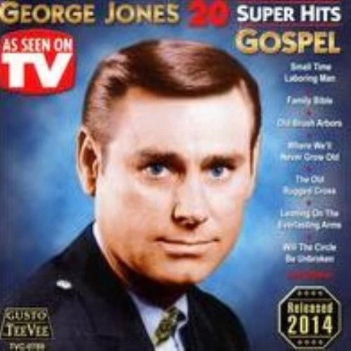 GEORGE JONES: 20 SUPER HITS GOSPEL - CD - Imagem 1 de 1