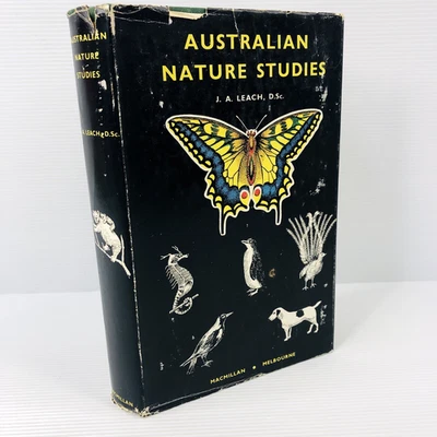 Vintage Australian Nature Studies J.A. Leach 1960 3rd Ed Plants Insects Birds - image 1 of 4