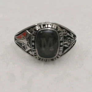 Vintage Damenring High School Klasse Größe 8 #J049 - Bild 1 von 9