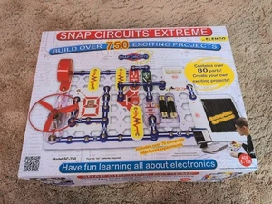 Elenco Electronics Snap Circuits Extreme 750 Experiments Kit *Model SC-750 - Picture 1 of 5