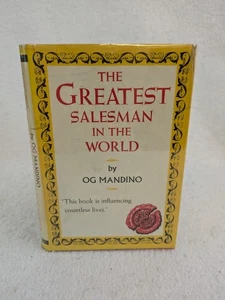 SIGNED Og Mandino THE GREATEST SALESMAN IN THE WORLD 1974 Frederick Fell, NY - Imagen 1 de 7