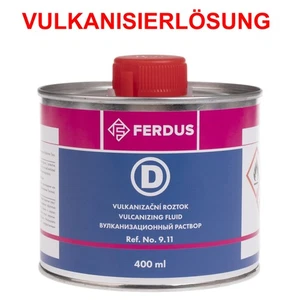 Vulkanisierlösung D 400 ml Vulkanisierflüssigkeit Reifen Reparatur Schlauch - Bild 1 von 2