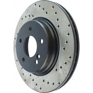 StopTech For Volkswagen Jetta 2005-2016 Brake Rotor Drilled Driver Side Front - Picture 1 of 9
