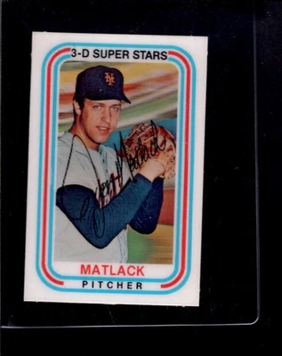 1976 Kellogg  #49 Jon Matlack   NM/NM+ X3522726 - Image 1 of 3