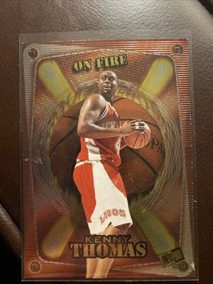 1993 PRESS PASS DE 12/12. Kenny Thomas. On Fire - Imagem 1 de 2