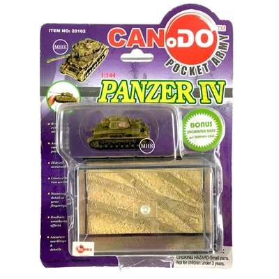 1:144 Dragon Models Can.Do  Pocket Army WWII German Panzer IV Tank Hull #: 402 - Image 1 of 2