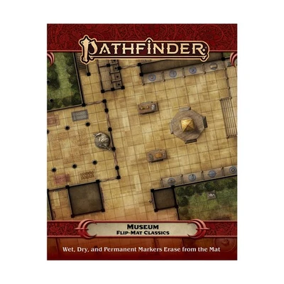 Paizo Pathfinder Maps Flip-Mat Classics - Museum Bag SW (New) - Image 1 of 2