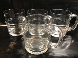 RARE! 4 Retro Ittala Beermugs "Droppring" by Timo Sarpaneva from Finland - Bild 1 von 5